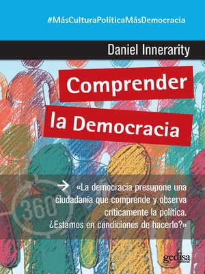 cover image of Comprender la democracia